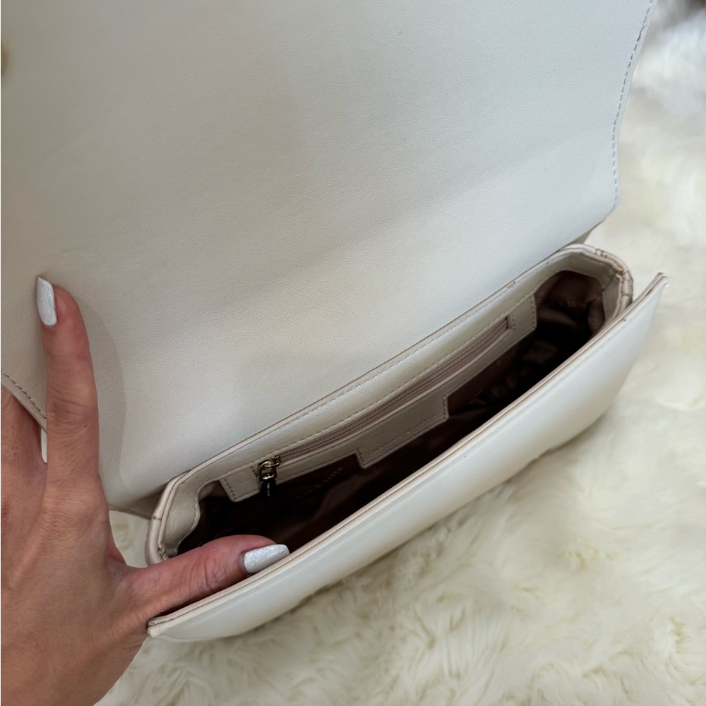 Beige Quilted Bag - Picture 3 of 4